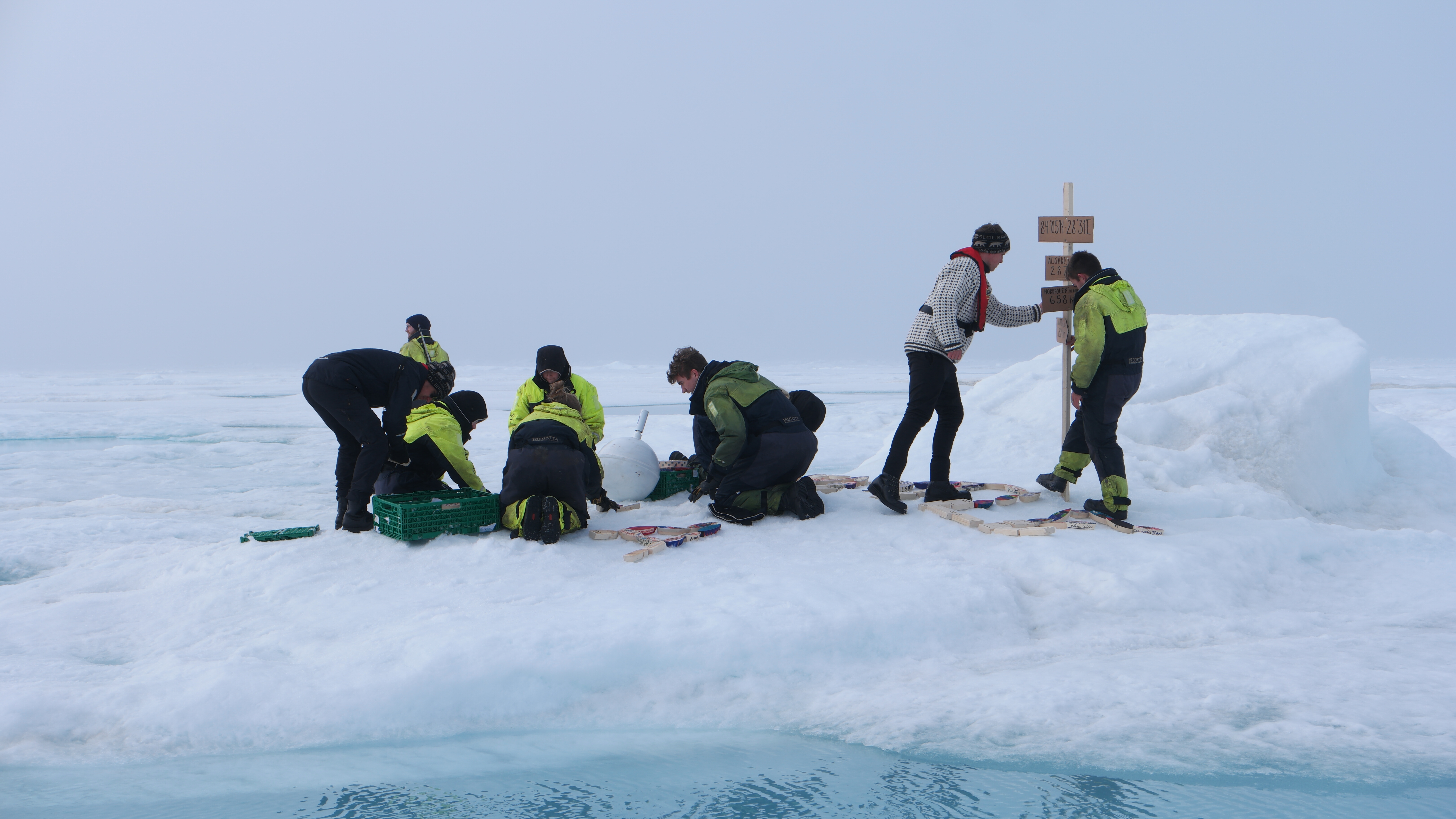 FYB setting out in Arctic